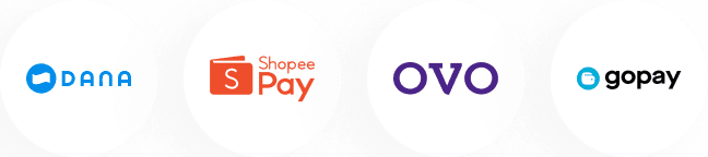 E-wallet payout logos