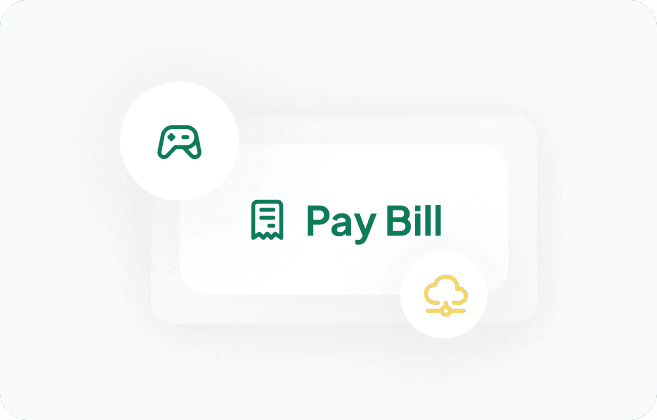 Local bill payment categories for wallet daily engagement
