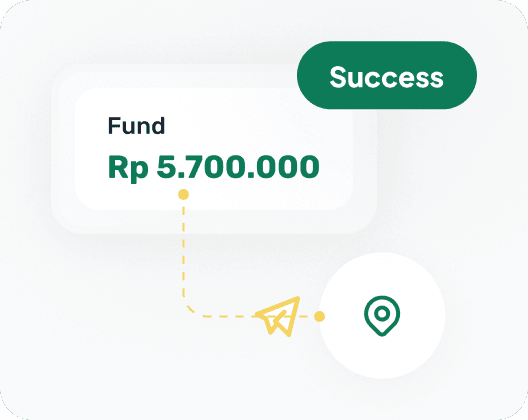 Payment confirmation and donation settlement flow