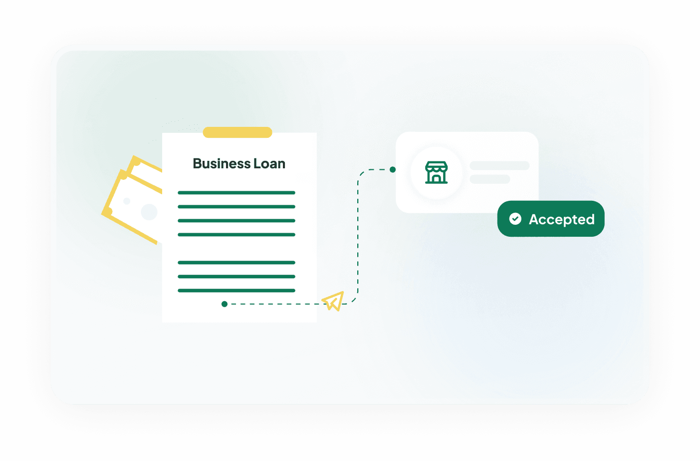 Instant Business Loan product illustration